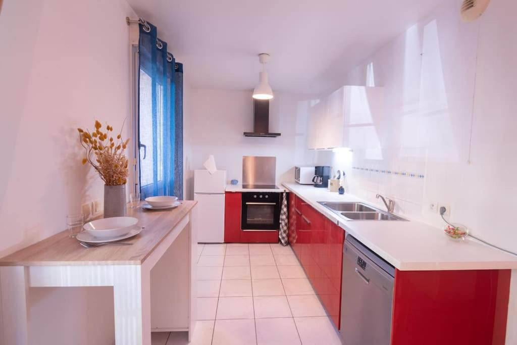 Le Cocon-T2-40M2-Centre Ville 10Min Disney Bussy-Saint-Georges Exteriör bild