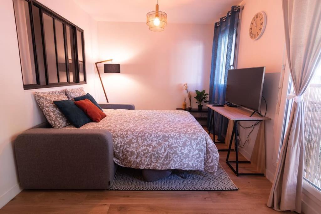 Le Cocon-T2-40M2-Centre Ville 10Min Disney Bussy-Saint-Georges Exteriör bild