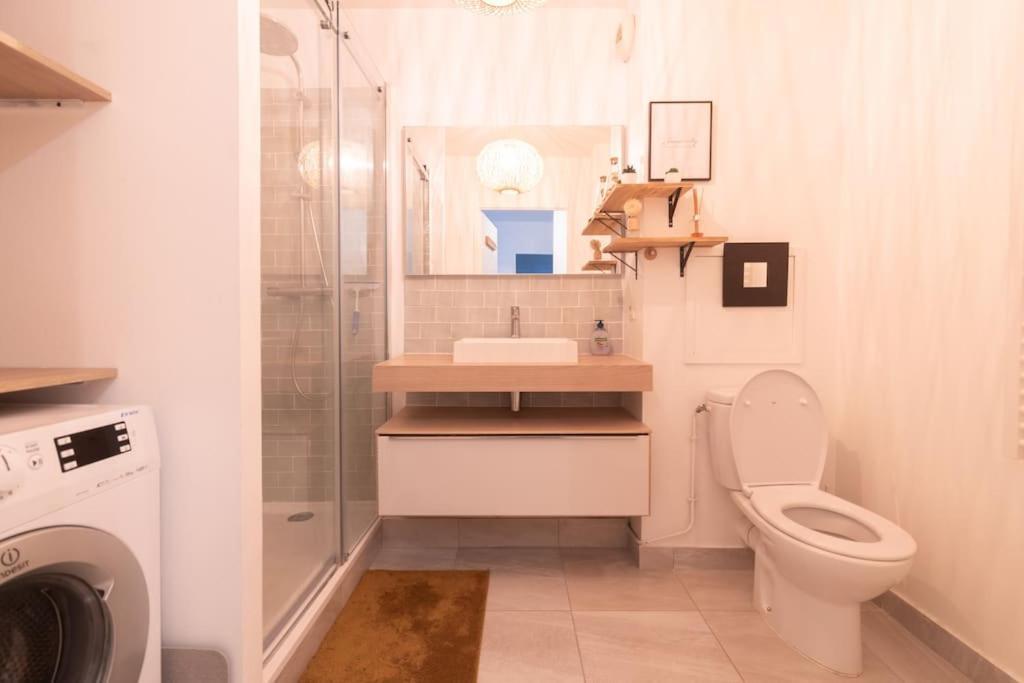 Le Cocon-T2-40M2-Centre Ville 10Min Disney Bussy-Saint-Georges Exteriör bild